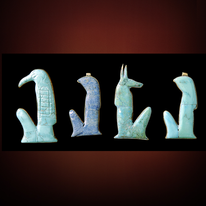 FELSPAR THOTH AMULET