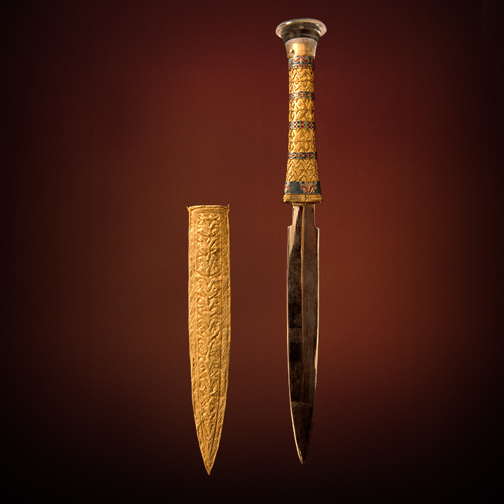 IRON DAGGER AND SHEATH