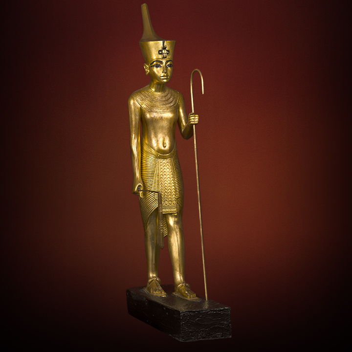 ROYAL FIGURE WITH RED CROWN