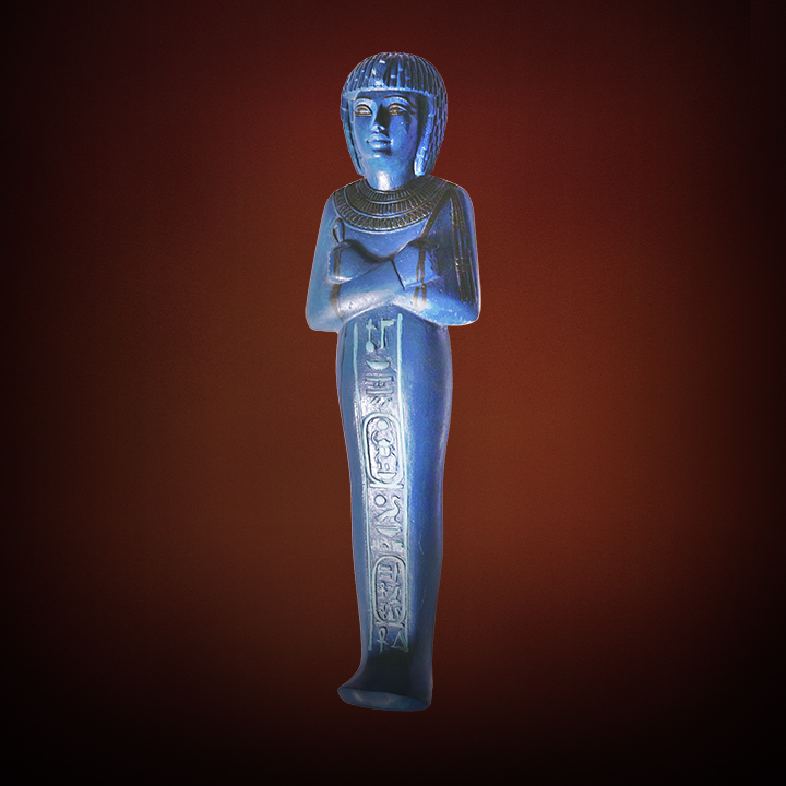 REIS SHABTI WITH NUBIAN WIG