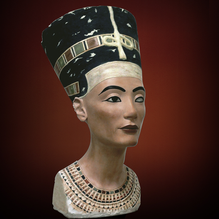 HEAD OF QUEEN NEFERTITI