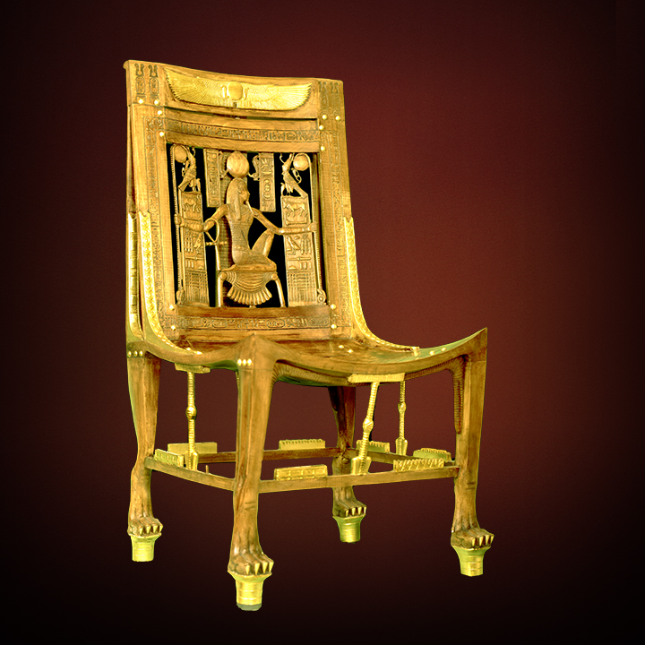 CHAIR WITH THE GOD HEH