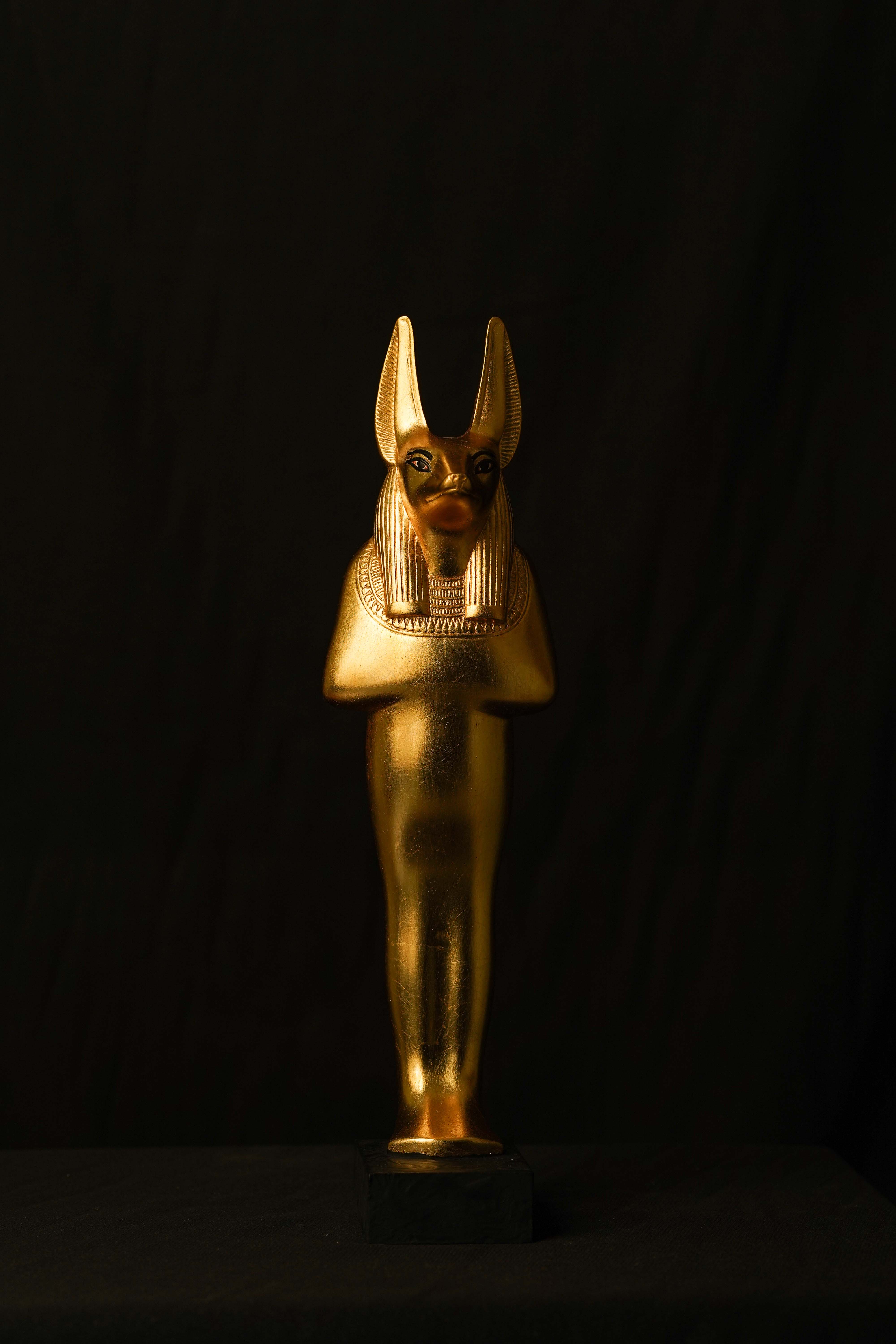 Golden Statue for God Anubis.